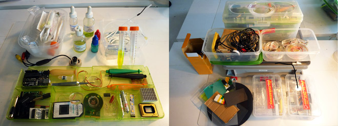 Hackteria mobile bioelectronix lab1