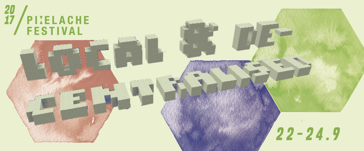 Twelvehundred pixelache 2017 festival banner