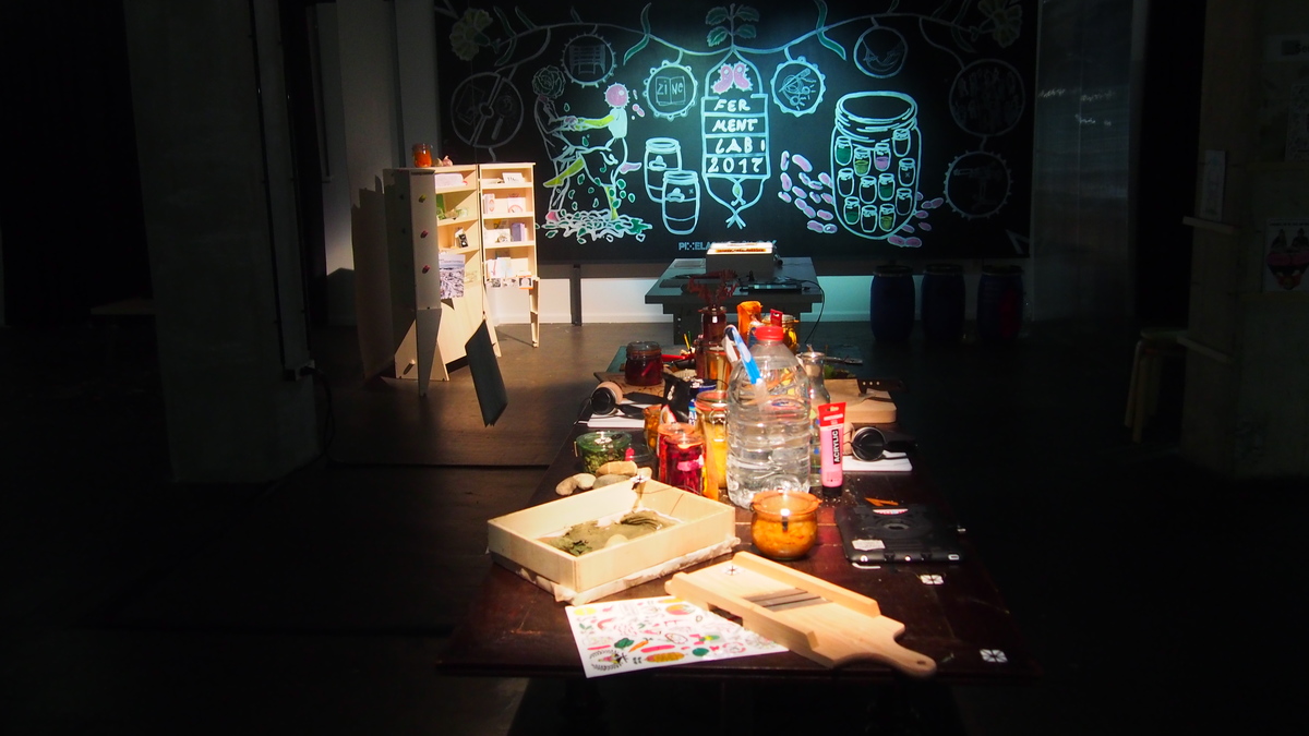Twelvehundred fermentlab pixelache 2018 strasbourg exhibition atlas 3 image andrew paterson p1080239
